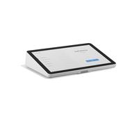 Logitech Tap IP 2 Touch Controller with built-in motion sensor and One-Touch-Join for seamless video meetings, in white