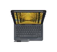 Logitech Universal Folio Black Bluetooth QWERTY UK English