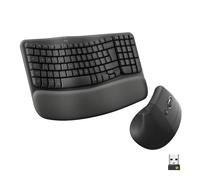 Logitech Lift Vertical Ergonomic Mouse, Wireless, Bluetooth or Logi Bolt USB receiver, Quiet clicks, 4 buttons, compatible with Windows/macOS/iPadOS, Laptop, PC - Sand