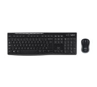 Logitech Wireless Combo MK270 Full-size (100%) Wired RF Wireless AZERTY Black Mouse included