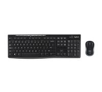 Logitech Wireless Combo MK270 Full-size (100%) Wireless RF Wireless QWERTZ Black Mouse included