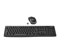 Logitech Wireless Combo MK270 Keyboard & Mouse - Black