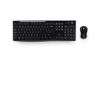 Logitech Wireless Combo MK270 Radio Transfer, PC / Mac, Keyboard