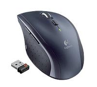 Logitech Wireless Ergonomic Mouse M705 Laser For Right-Handed Users With USB-A Nano Receiver Black