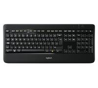 Logitech Wireless Illuminated K800 keyboard Office RF Wireless QWERTY Italian Black