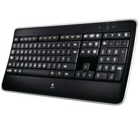 Logitech Wireless Illuminated K800 keyboard RF Wireless QWERTZ Swiss Black