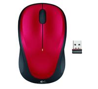 Logitech M235 Wireless Computer Mouse Red