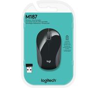 Logitech Wireless Mini Mouse M187, Pocket Sized Ultra Portable Mouse for Laptops
