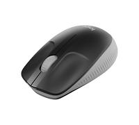 Logitech Wireless Mouse M190, Full Size Ambidextrous Curve Design, 18-Month Battery with Power Saving Mode, Precise Cursor Control + Scrolling, Wide Scroll Wheel, Scooped Buttons - Grey, (910-005906)
