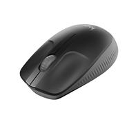 Logitech M190 Full-size Wireless Mouse in Charcoal