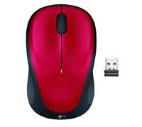 Logitech Wireless Mouse M235 Optical Red