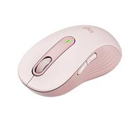 Logitech Wireless Mouse Signature M650- Small Hands, 2-Year Battery, Silent Clicks, Customizable Buttons, Bluetooth, PC/Mac/Chromebook - Rose, Right-Handed, Small-Medium