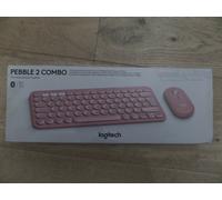 LOGITECH Pebble 2 MK380 Wireless Keyboard & Mouse Set - Rose