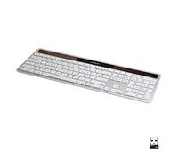 Logitech Wireless Solar Keyboard For Mac, Full Size, Silver