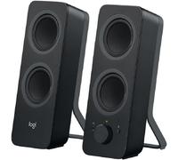 Logitech Z207 Wireless Bluetooth PC Speakers, Stereo Sound, 10 Watts Peak Power