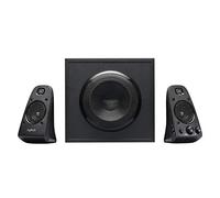 Logitech Z623 THX 2.1 Speaker System with Subwoofer, THX Certified Audio, 400 Watts Peak Power, Deep Bass, Multi Device, 3.5mm & RCA Inputs, UK Plug, PC/PS4/Xbox/DVD Player/TV/Smartphone/Tablet, Black