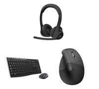 Logitech Zone 300 MK270 Lift Vertical Ergonomic Mouse