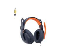 Logitech Zone Learn Wired Headset with Microphone for Learners, Comfortable and Adjustable Fit for Kids, USB C, for Windows/MacOS/iPadOS/Android/Mobile - On-Ear, Blue