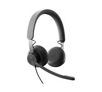 Logitech Zone Microsoft Teams Wired USB-C Plug & Play Stereo Headset - Graphite