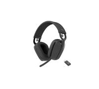 Logitech Zone Vibe Wireless Over-Ear Headphones with Bluetooth and USB receiver | UC version | Graphite