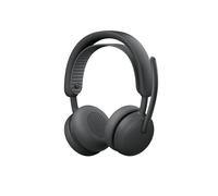 Logitech Zone Wireless 2 ES for Business - Wireless dual headset with adaptive hybrid ANC | Certified for Microsoft Teams | Graphite