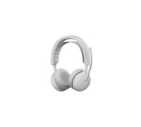 Logitech Zone Wireless 2 ES Teams Pink with receiver Wireless business headset with adaptive hybrid ANC and AI-optimised microphones for focused work.