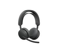 Logitech Zone Wireless 2 ES UC Grey with receiver Wireless business headset with adaptive hybrid ANC and AI-optimised microphones for focused work