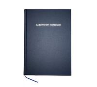 Logix Books® GLP Laboratory Notebook, A4, Section-sewn, 5mm Scientific Ruled, 192 pages, Blue Cover (LOGIX-A4R-192-R) [Hardcover]