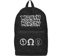 Logo Backpack Marilyn Manson Black One Size