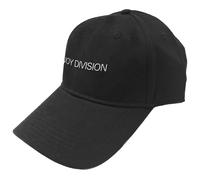 Logo Baseball Cap Joy Division Black One Size
