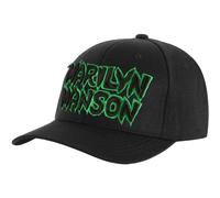 Logo Baseball Cap Marilyn Manson Black One Size