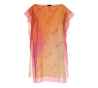 Logo Birds Kaftan - female - PINKO - Kimonos - Multicolor - ONE SIZE - Blouses & Shirts ONE SIZE