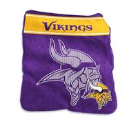 Logo Brands 618-26X: Minnesota Vikings 60x80 Raschel Throw