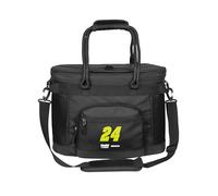 Logo Brands NASCAR William Byron 35 Can Flex Cooler -Collapsible Heat-Sealed Leak-Proof Lining Soft Cooler with Easy-Access Top Hatch for Tailgating, Camping, Beach, and Race Day