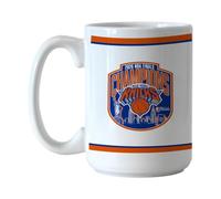 Logo Brands NBA New York Knicks NBA Finals Champions 15 oz Ceramic Coffee Mug | Commemorative Champs Design | Ceramic | 15 Fluid Ounces