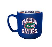 Logo Brands NCAA Florida Gators 15oz Stripe Mug - Team Logo, Inside Print, Standard Handle, Microwave & Dishwasher Safe