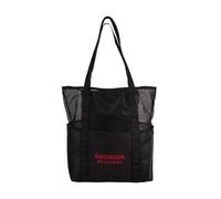 Logo Brands NCAA Georgia Bulldogs Black Mesh Tote