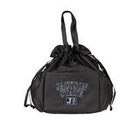 Logo Brands NCAA Jackson State Tigers Drawstring Lunch Cooler - Eco-Friendly Recycled Material, Portable Everyday Thermal Bag for Work, School, Tailgating, or Travel