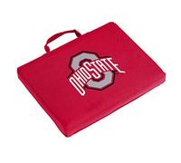 Logo Brands NCAA Ohio State Buckeyes Unisex Adult Bleacher Stadium Cushion, One Size, Multicolor