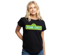 Logo Classic T-Shirt Sesame Street Black XL