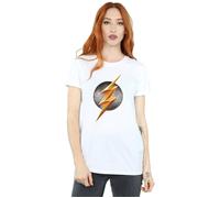 Logo Cotton Boyfriend T-Shirt Flash White L