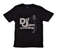 Logo Cotton T-Shirt Def Leppard Black M