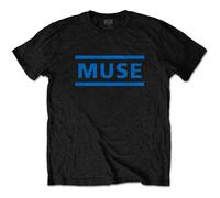 Logo Cotton T-Shirt Muse Blue XXL