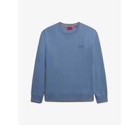 Logo crew-neck sweatshirt Superdry Essential Bleu L