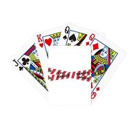 Logo Danger Line No Entry Poker Playing Card Tabletop Board Game