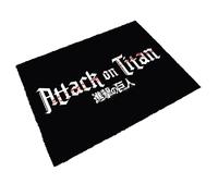 Logo doormat SD Toys Attack on Titan Noir 60x40 cm