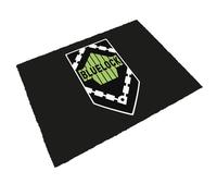 Logo doormat SD Toys Blue Lock Noir 60x40 cm