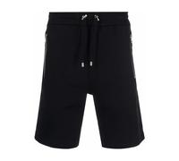 Logo Embossed Bermuda Shorts - male - Balmain - Casual Shorts - Black - L - Shorts L