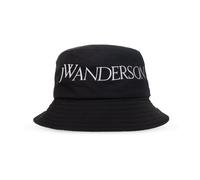 Logo Embroidered Bucket Hat - unisex - JW Anderson - Accessories - Black - S/M - Accessories S/M