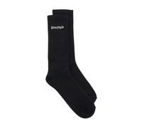 Logo Embroidered Socks - male - Palm Angels - Socks - Black - S/M - Underwear S/M